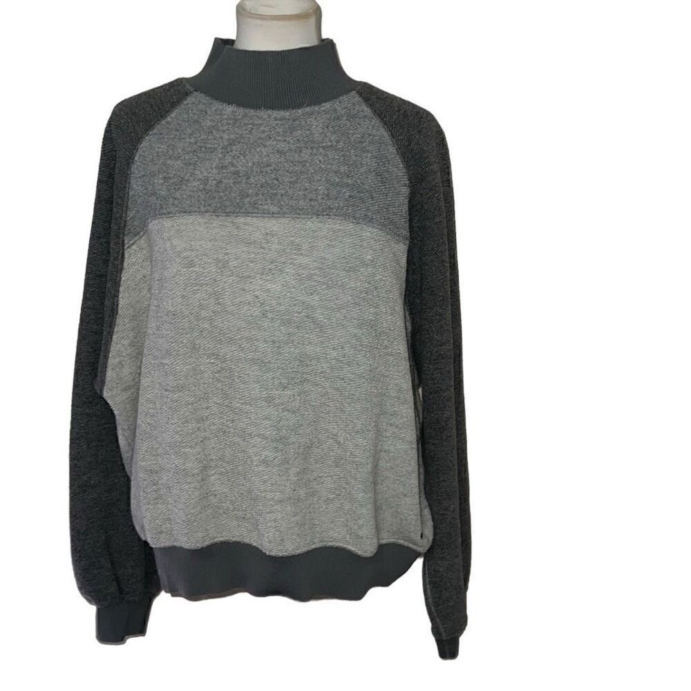 Prana Flint Brook Pullover Sweater Oatmeal Wool Blend Womens Sz XL NEW $139 MSRP